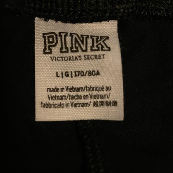 Solid Black Capri Leggings - Picture 2 of 2